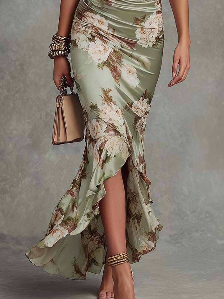 Harper | Acetate Satin Dress