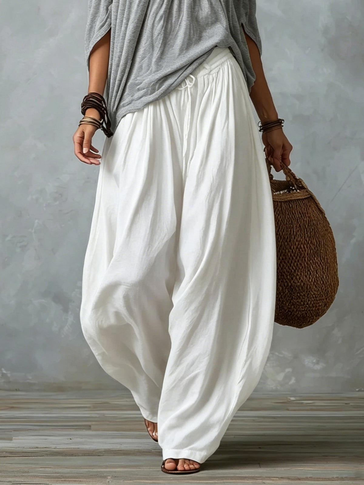 JOSEPHINE | Gray Off-Shoulder Pants Set – Wells & Rose