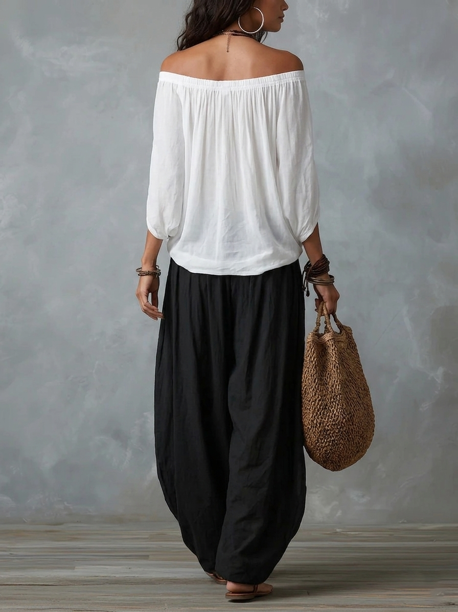 Isabella | Complete Bohemian Fluid Jumpsuit