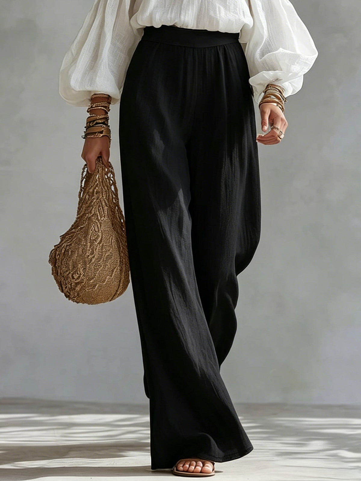 WINIFRED | Off-Shoulder Top and Pants Set – Wells & Rose