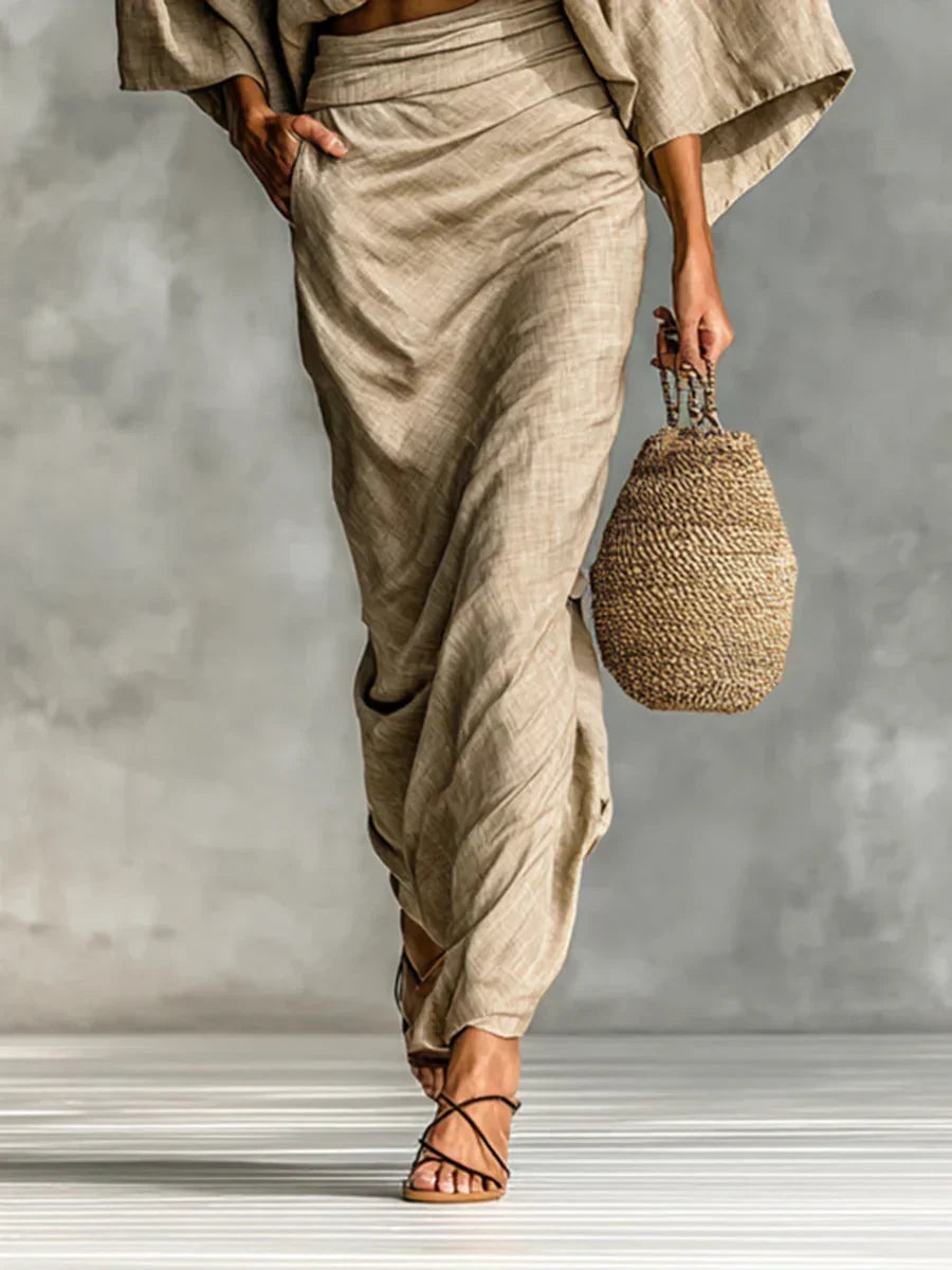 Zahara Two-Piece Set with Skirt