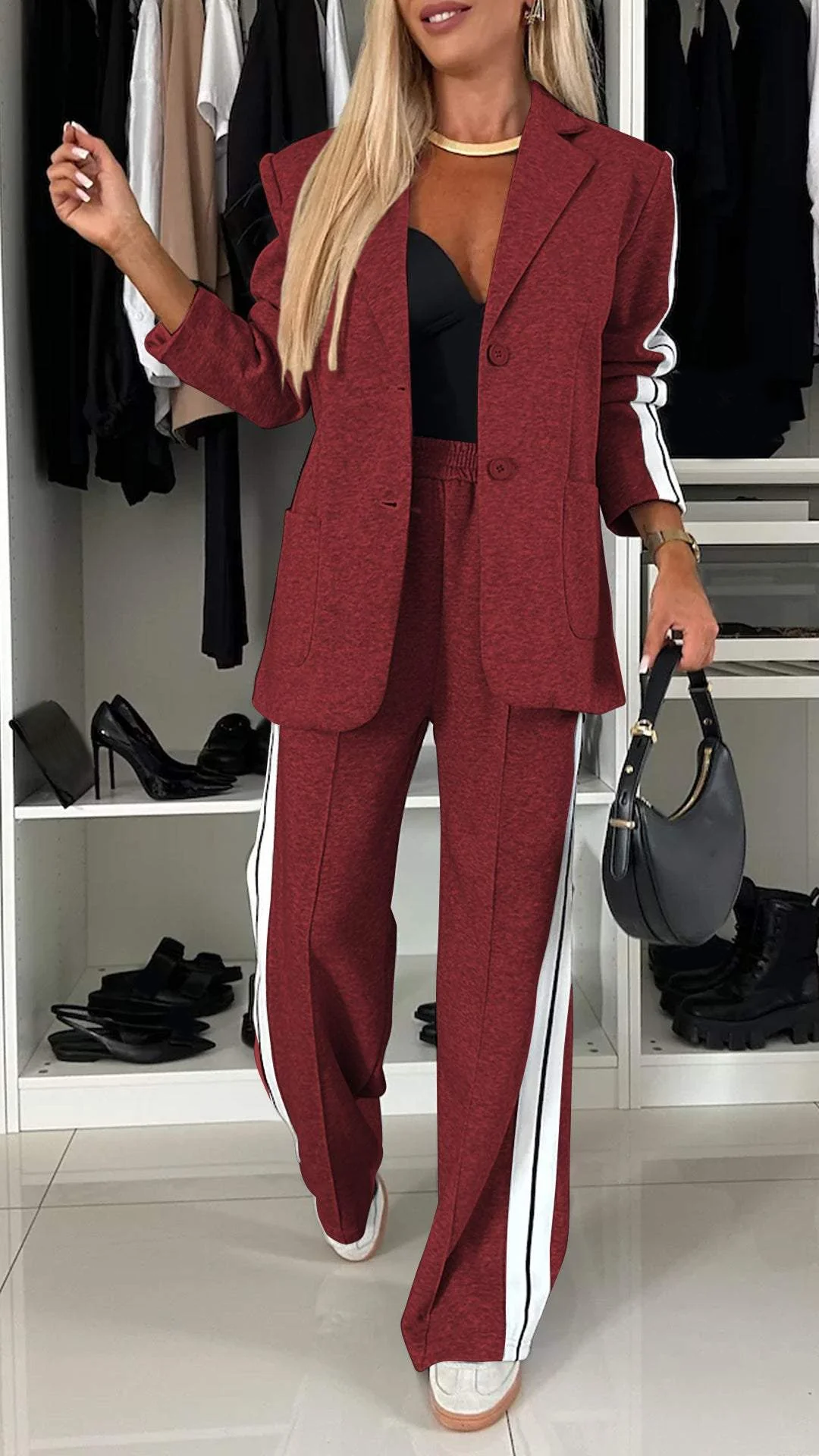 Alice | Two-Piece Office Suit – Wells & Rose