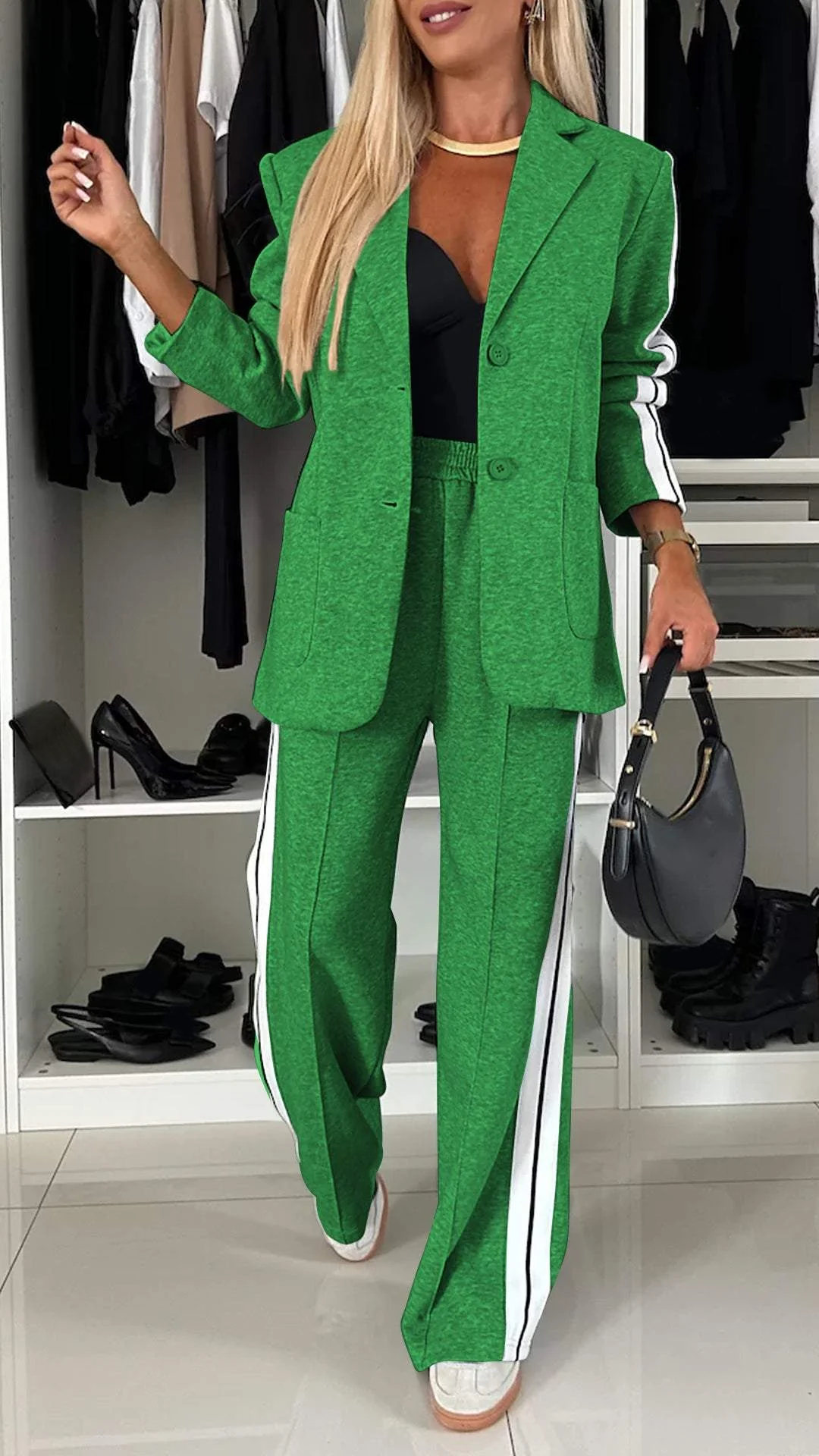 Alice | Two-Piece Office Suit – Wells & Rose