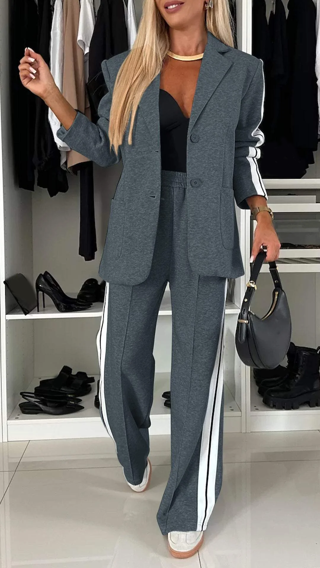 Alice | Two-Piece Office Suit – Wells & Rose