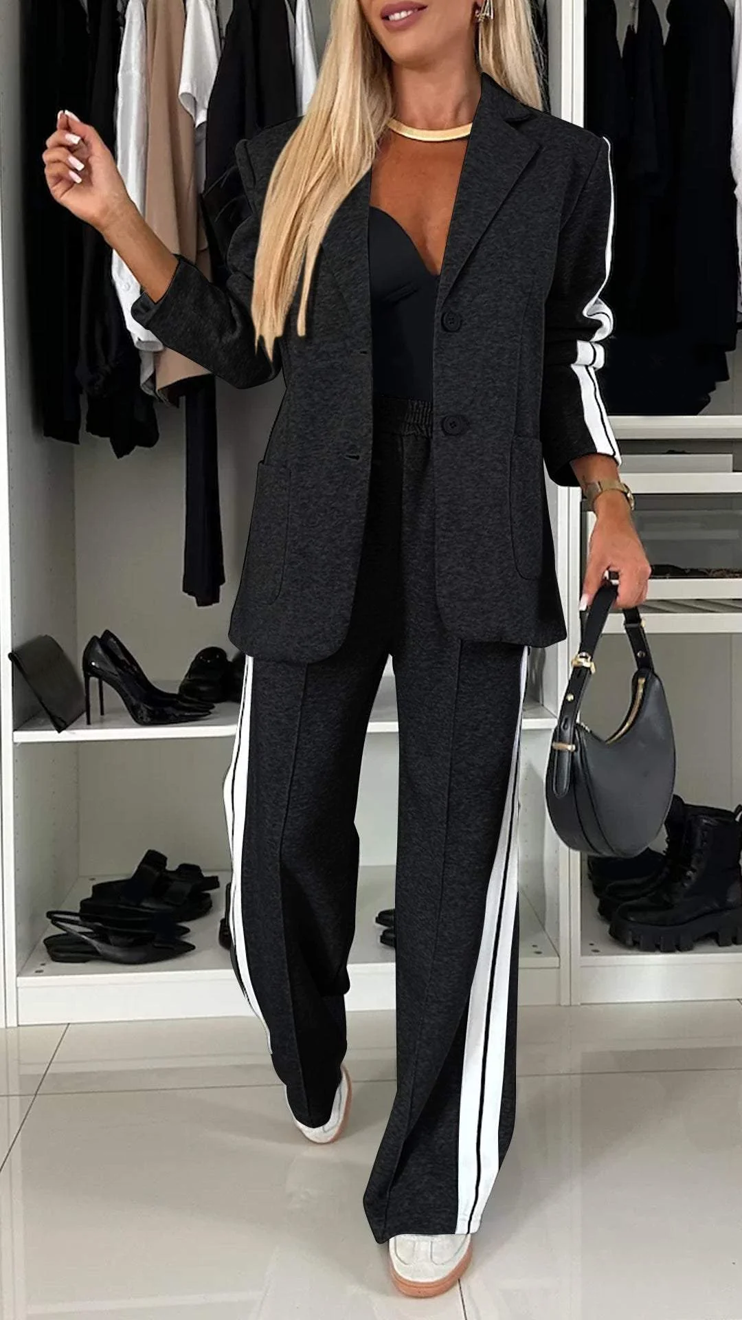 Alice | Two-Piece Office Suit – Wells & Rose