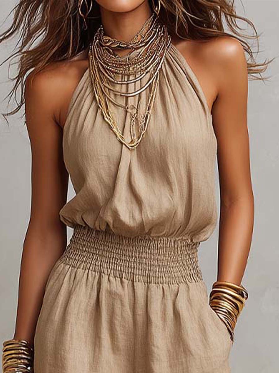 Ainara | Halter Neck Jumpsuit