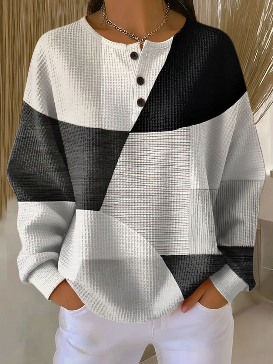 Palmira | Double Layer Textured Sweater