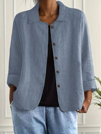Carmen | Relaxed Button-Front Overshirt