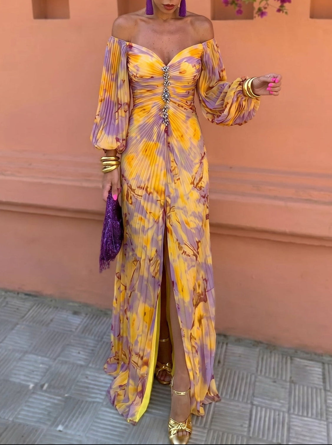 Isabel FLORAL MAXI DRESS