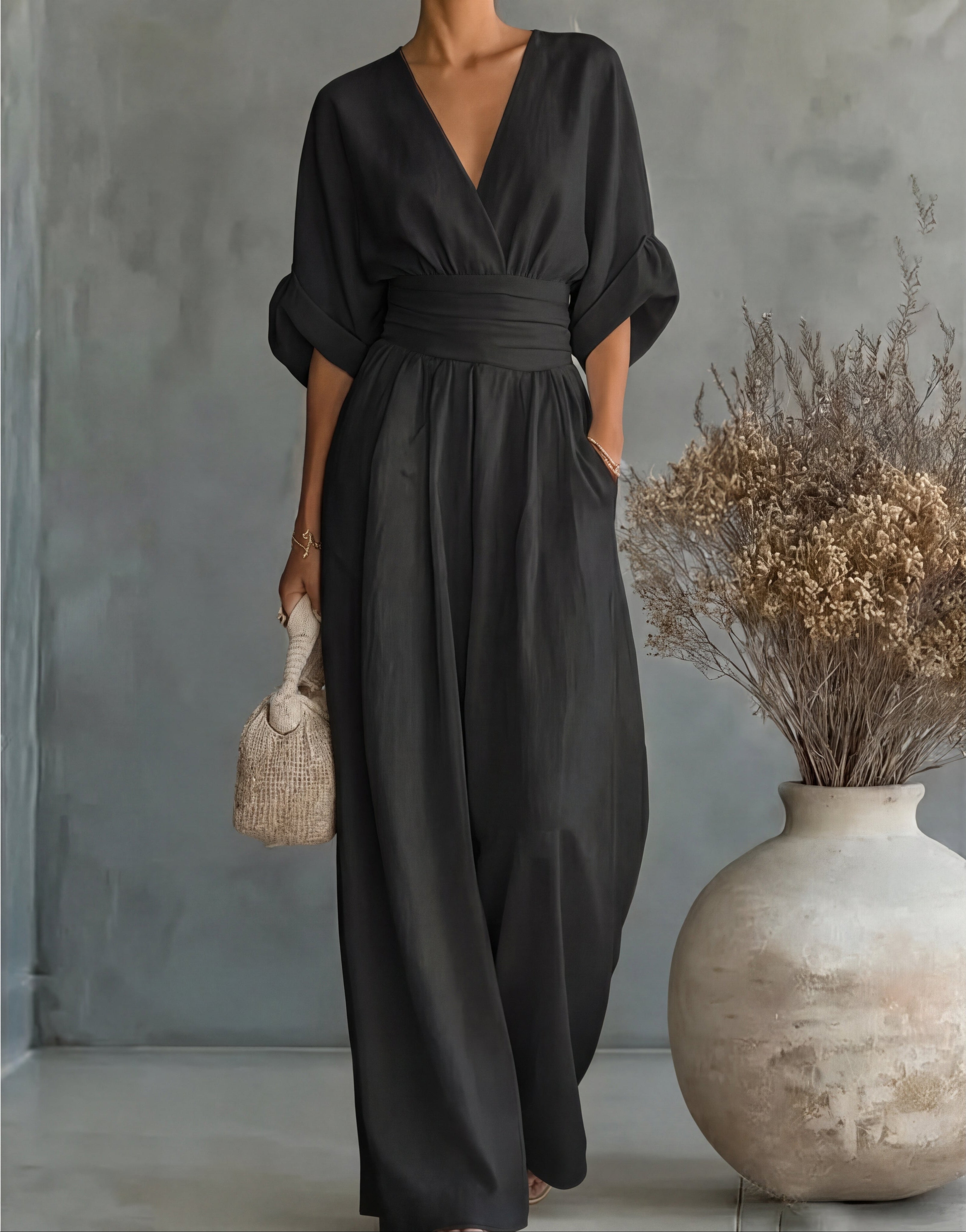 Chiara | Flowing Long Jumpsuit with Print