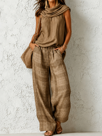 Comfortable and Elegant Natural Set Khaki