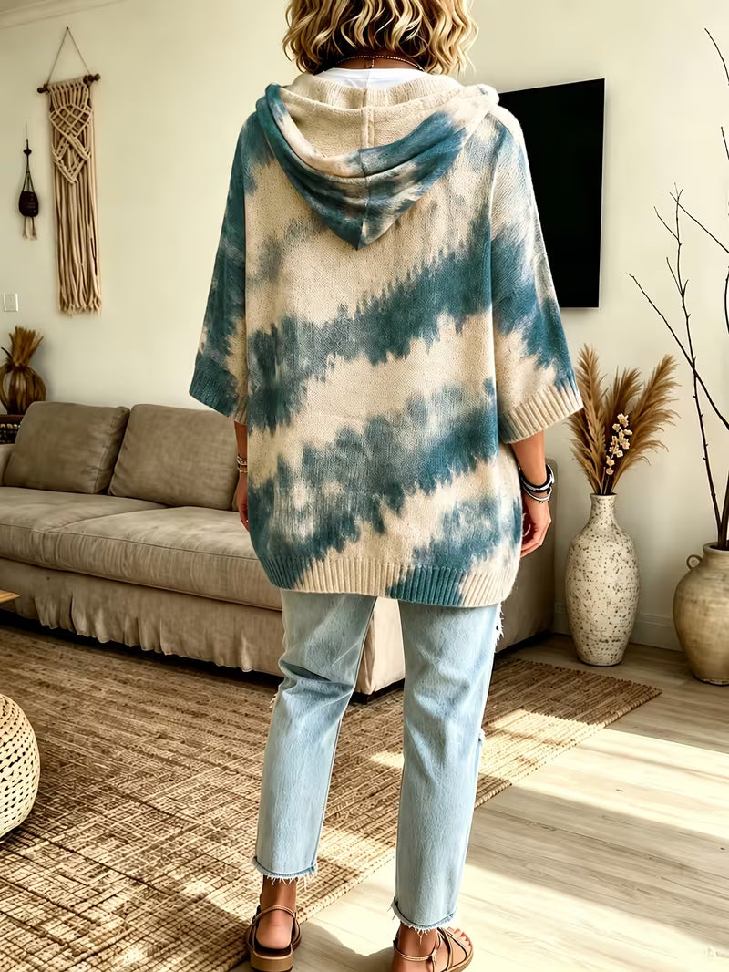 Sienna™ | Vintage Tie Dye Hooded Sweater