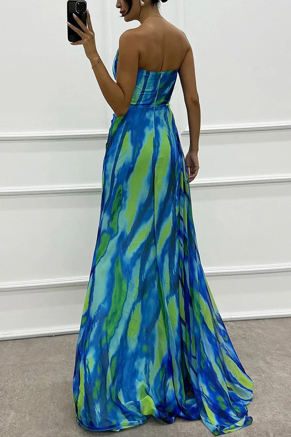 Ellis & Johnson™ | Vibrant Draped Dress