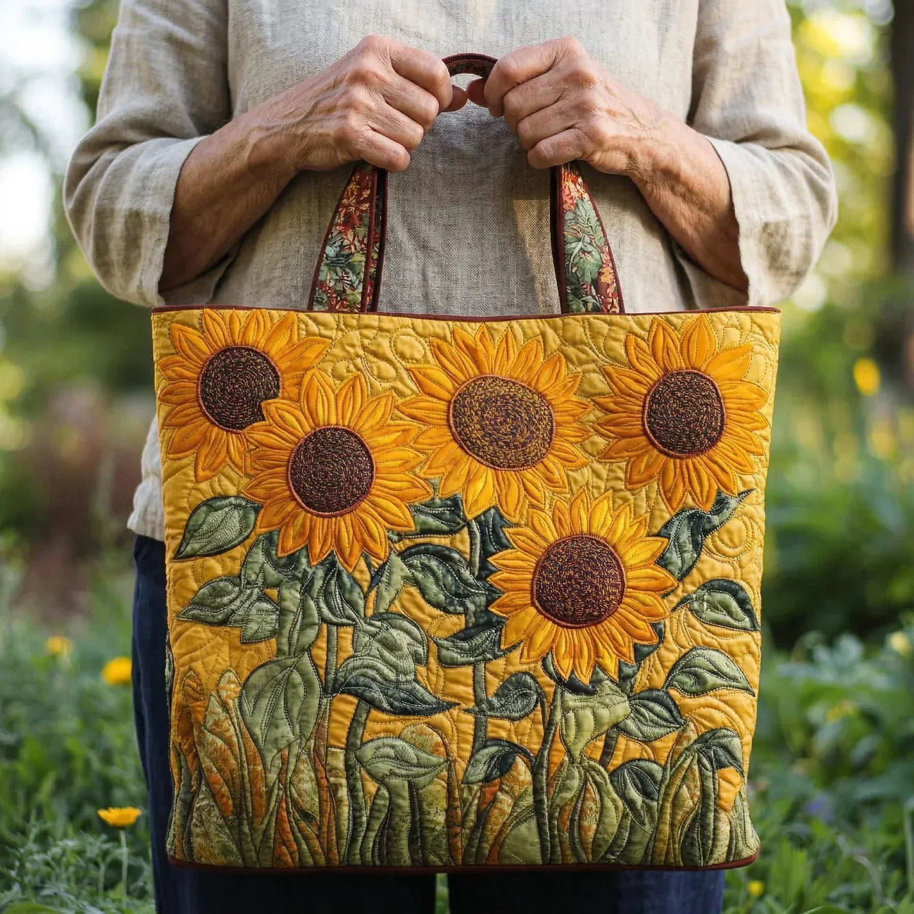 Sac Classic Matelassé - Tournesol