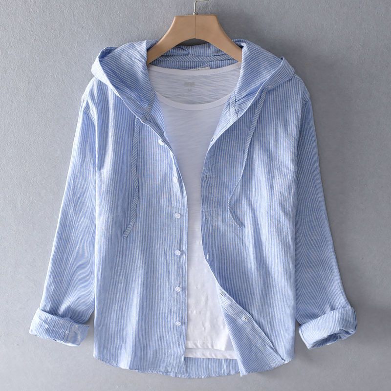 Nova | Lightweight Hooded Shirt – Wells & Rose