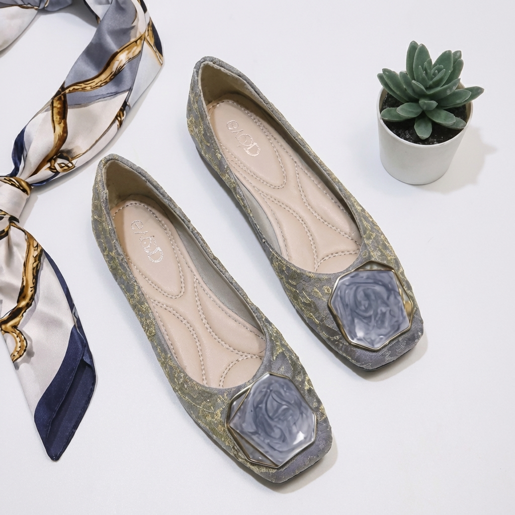 Liora Mesh Ballet Flats