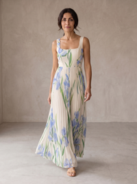 Oriah | Floral Maxi A-Line Dress