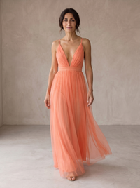 Geneva | Maxi Dress Coral Light