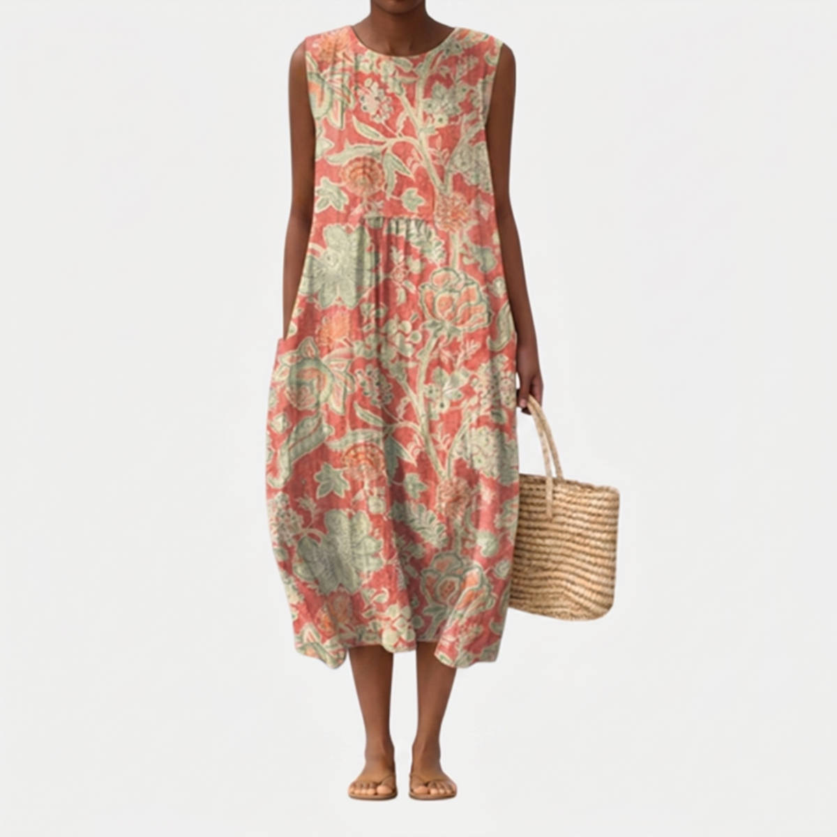 Raquel™ | Midi Dress for Everyday