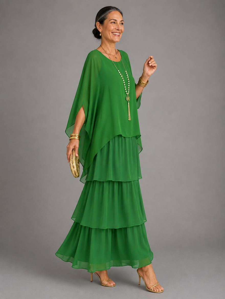 Lara™ | Elegant Flowing Maxi Dress