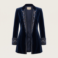 Atena | Long Embroidered Vintage Jacket
