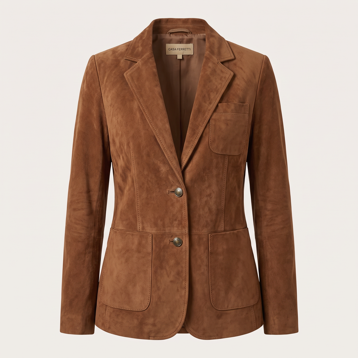 Marcella | Vintage Brown Blazer