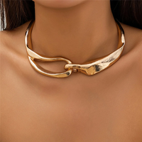 Rosario - Bold Textured Gold Necklace
