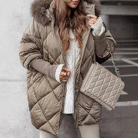 Rachel – Elegant Checkered Coat