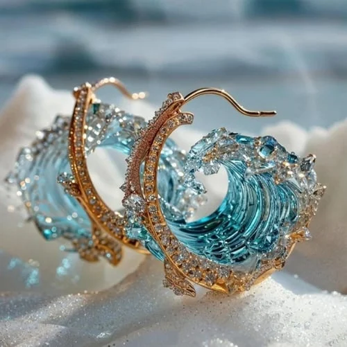 Susana - Wave Earrings