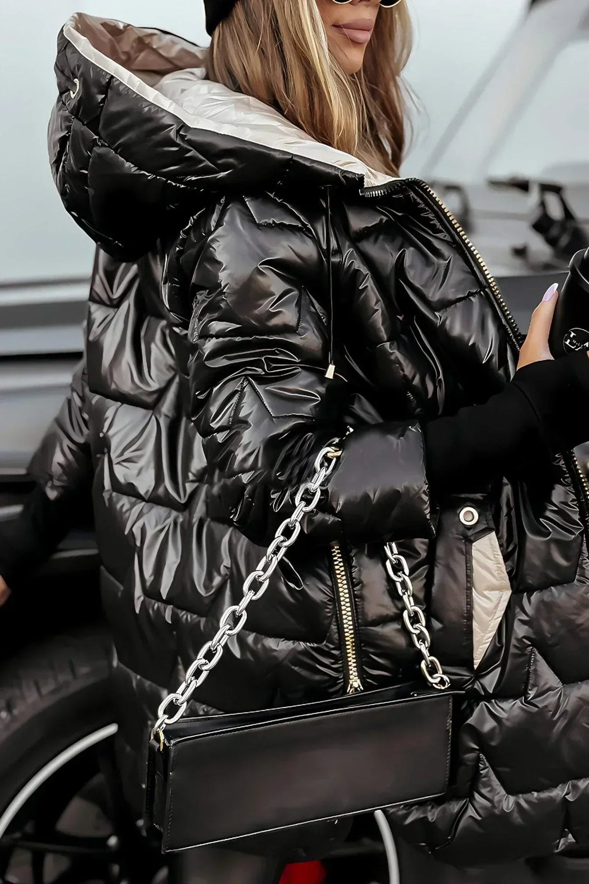 Cristelle™ | Light, quilted coat with a hood