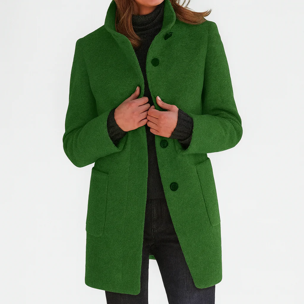 Éléonore | Midi Cut Wool Coat