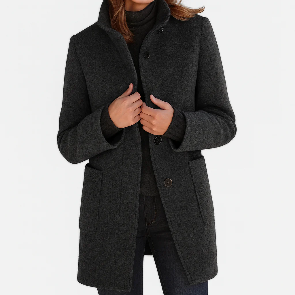Éléonore | Midi Cut Wool Coat