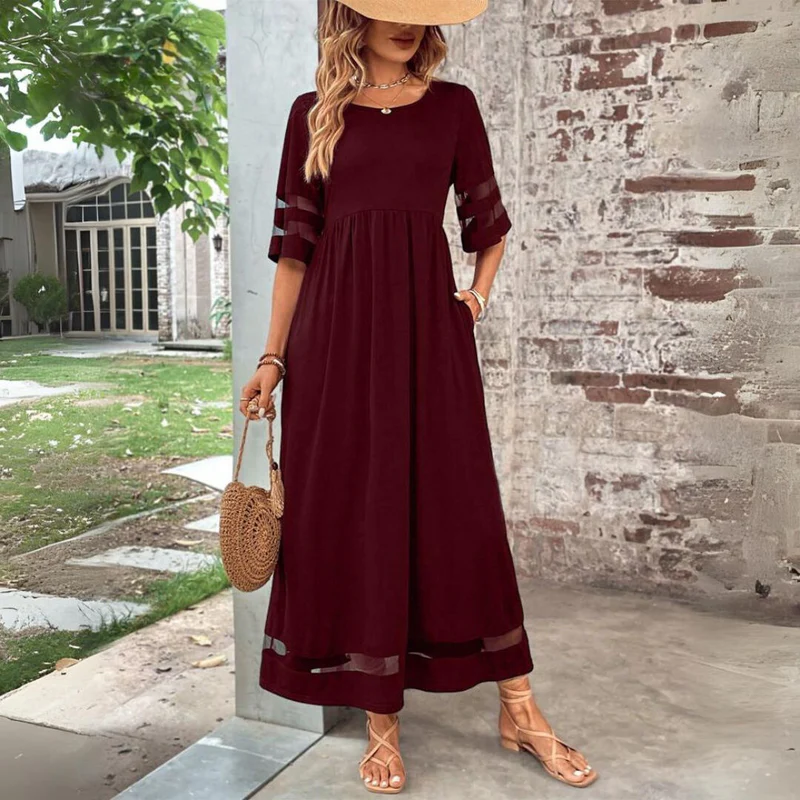 Cerelia | Flattering Midi Dress that Smooths the Belly