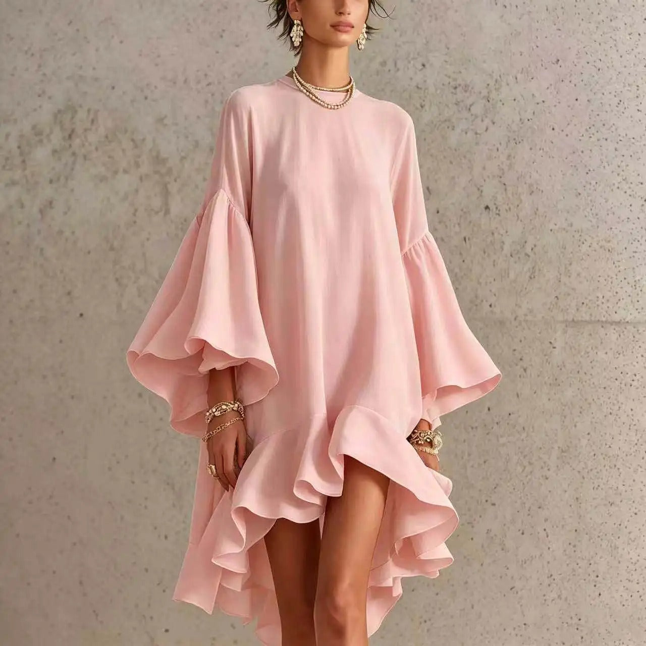Harper | Asymmetrical Hem Dress