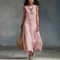 Maya | Bohemian Midi Dress