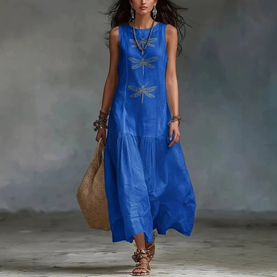 Maya | Bohemian Midi Dress