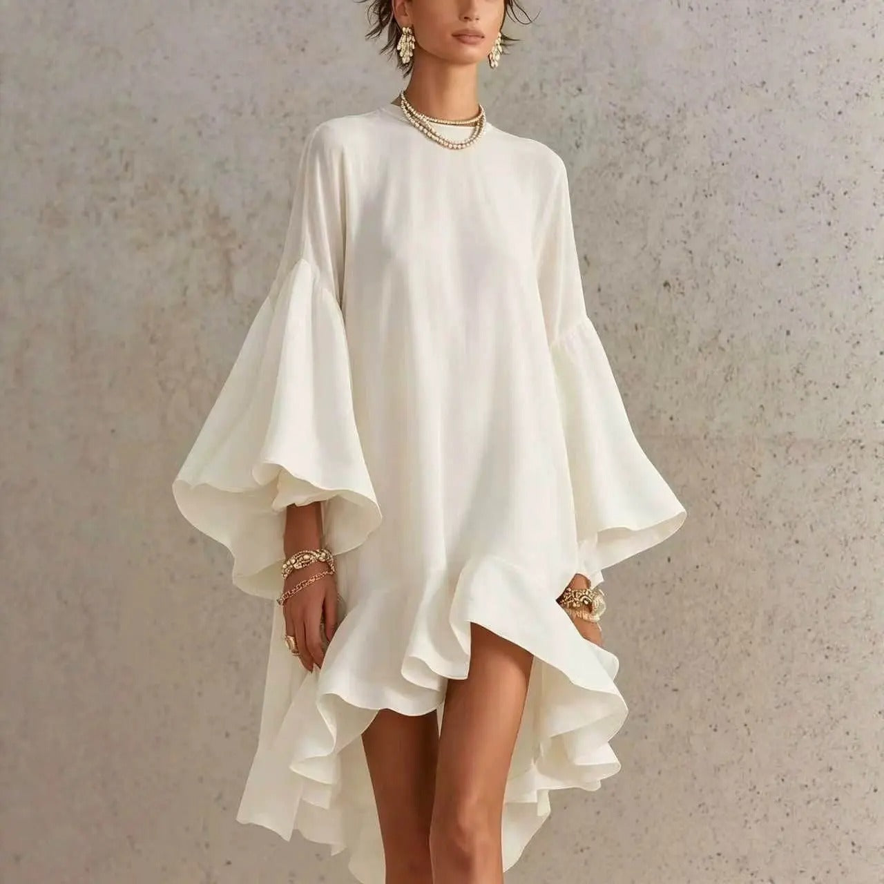 Harper | Asymmetrical Hem Dress