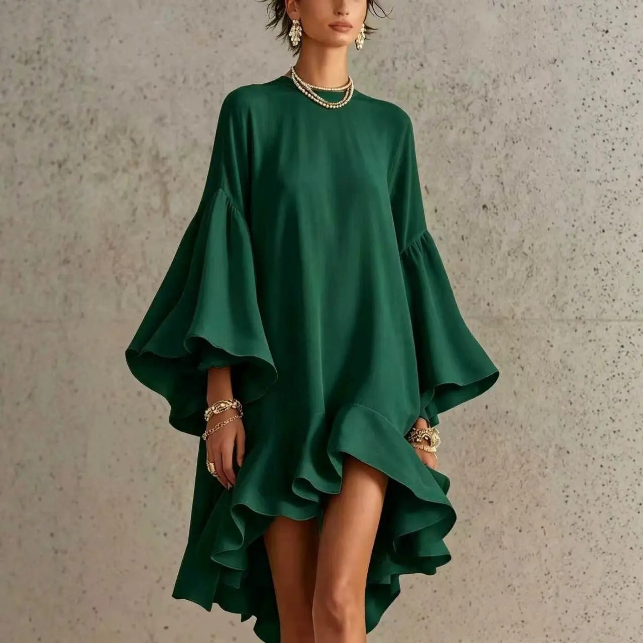Harper | Asymmetrical Hem Dress