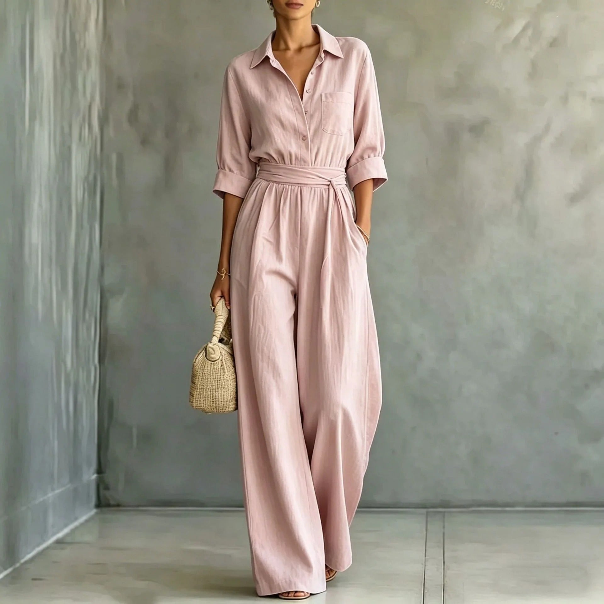 Maya | Jumpsuit with Wide-Leg Silhouette
