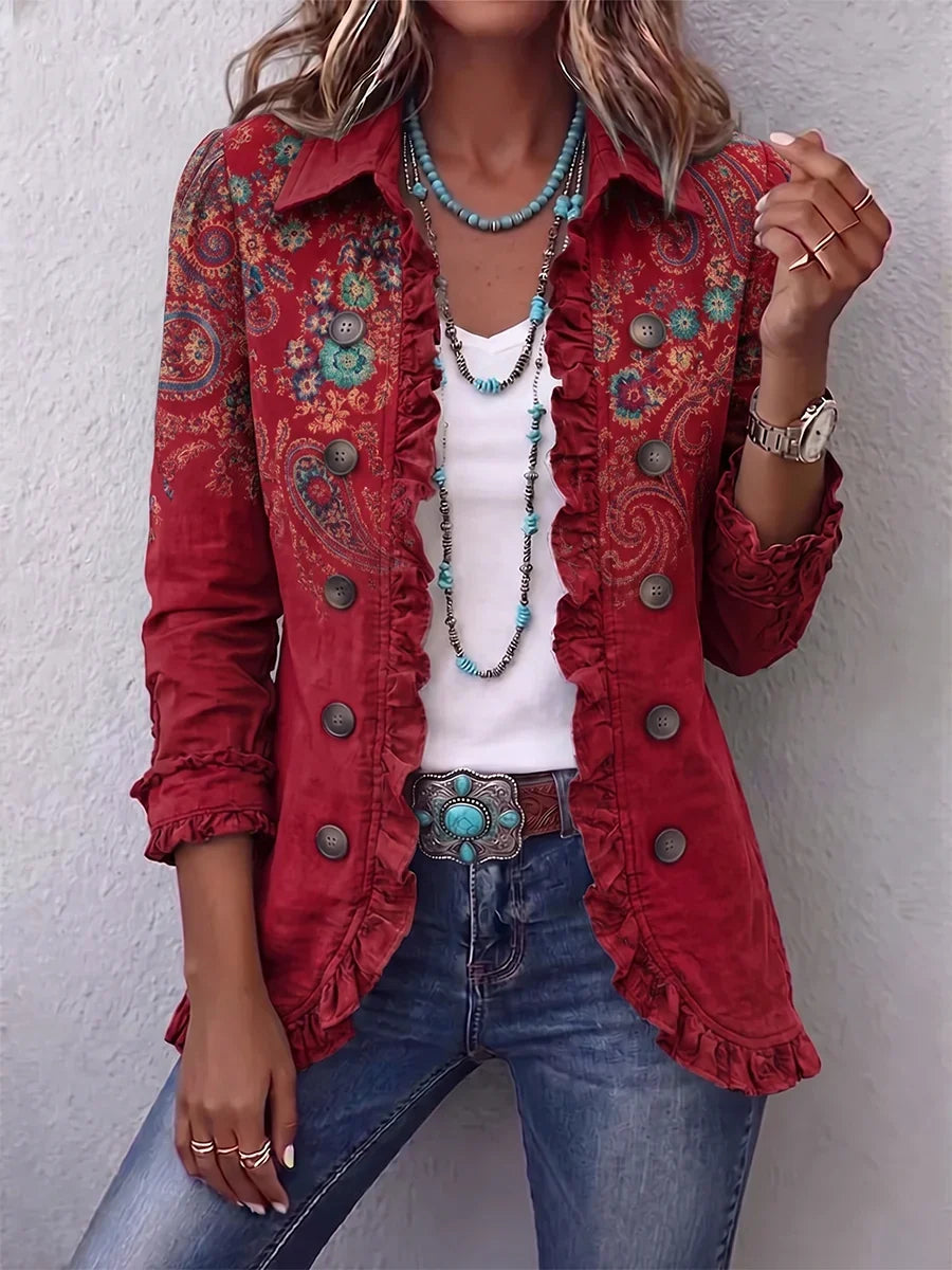 FAYRENE Bohemian Paisley Jacket – Wells & Rose