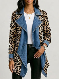 SHERILYN | Leopard Contrast Jacket