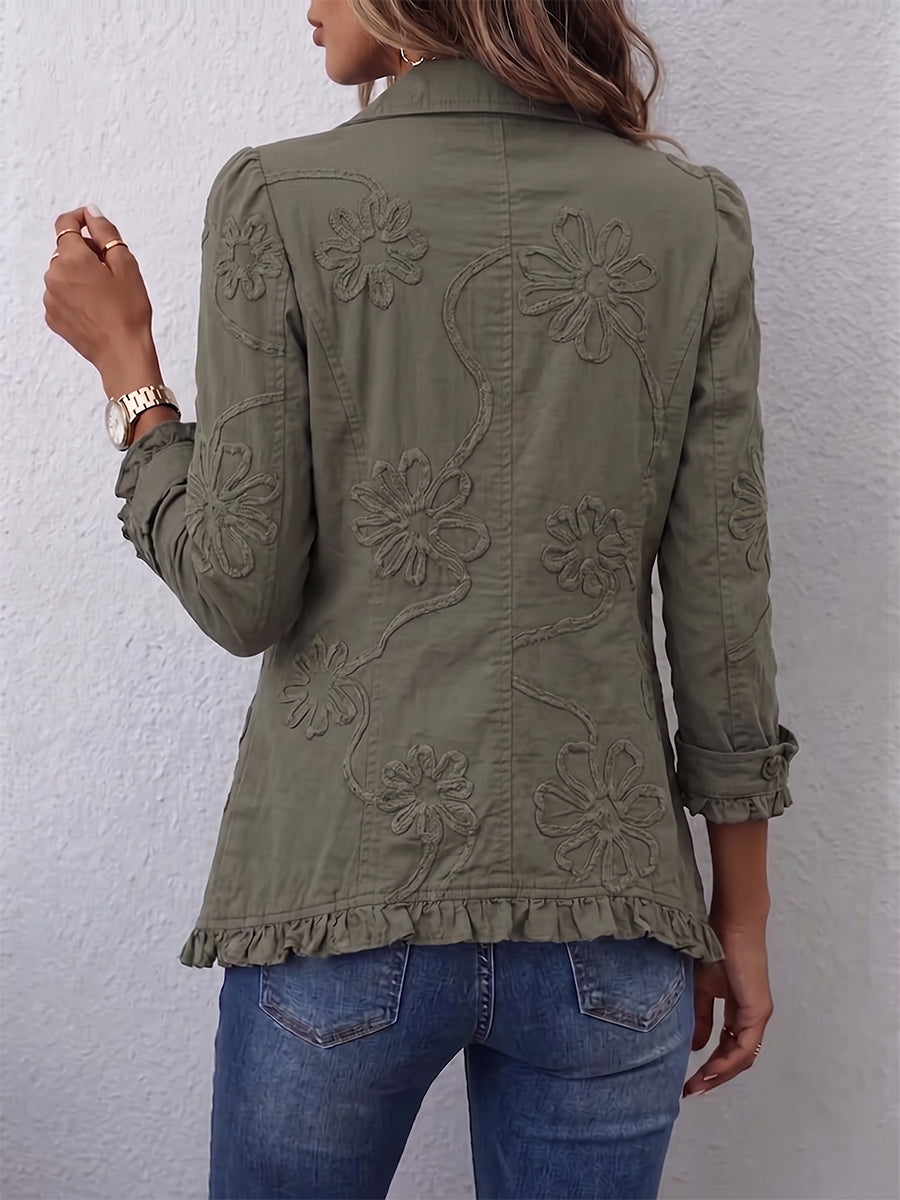 KAMBERLY Embroidered Utility Jacket – view 2