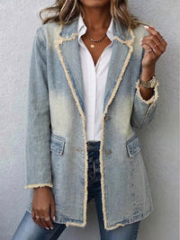 DIONNE | Raw-Edge Oversized Blazer