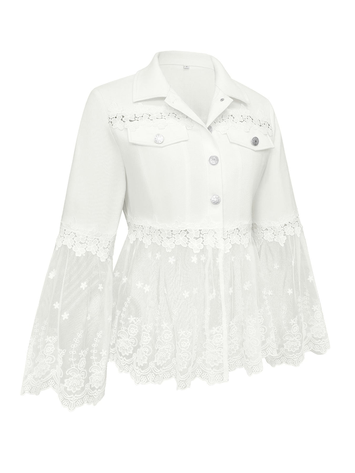 SUNNELACE Openwork Hem Jacket – view 3