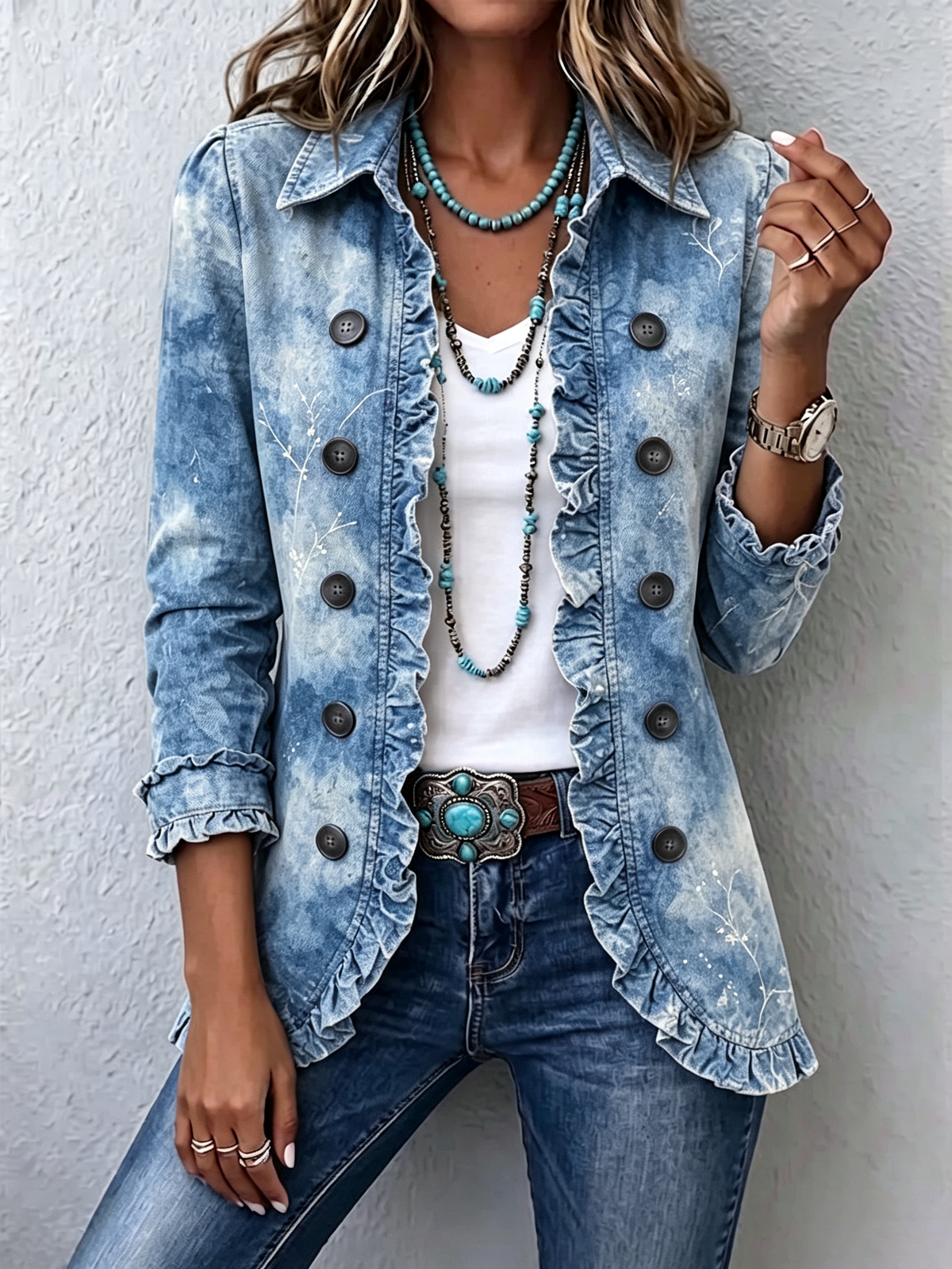 JEMISON Vintage Botanical Jacket – Wells & Rose