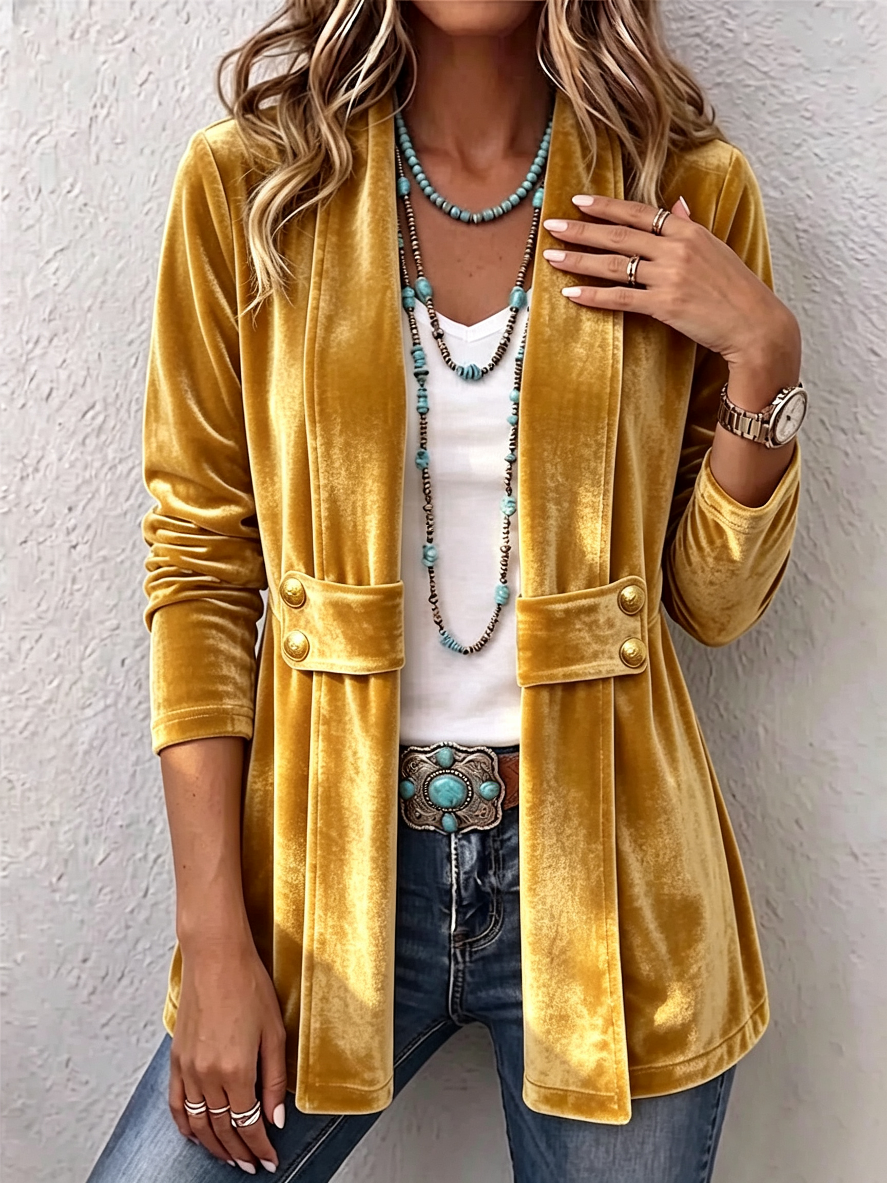 HOLLIWELL Vintage Lapel Jacket – view 5