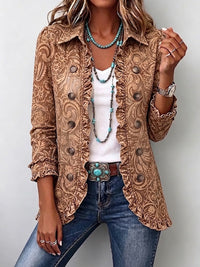 VYCLARA | Bohemian Floral Jacket