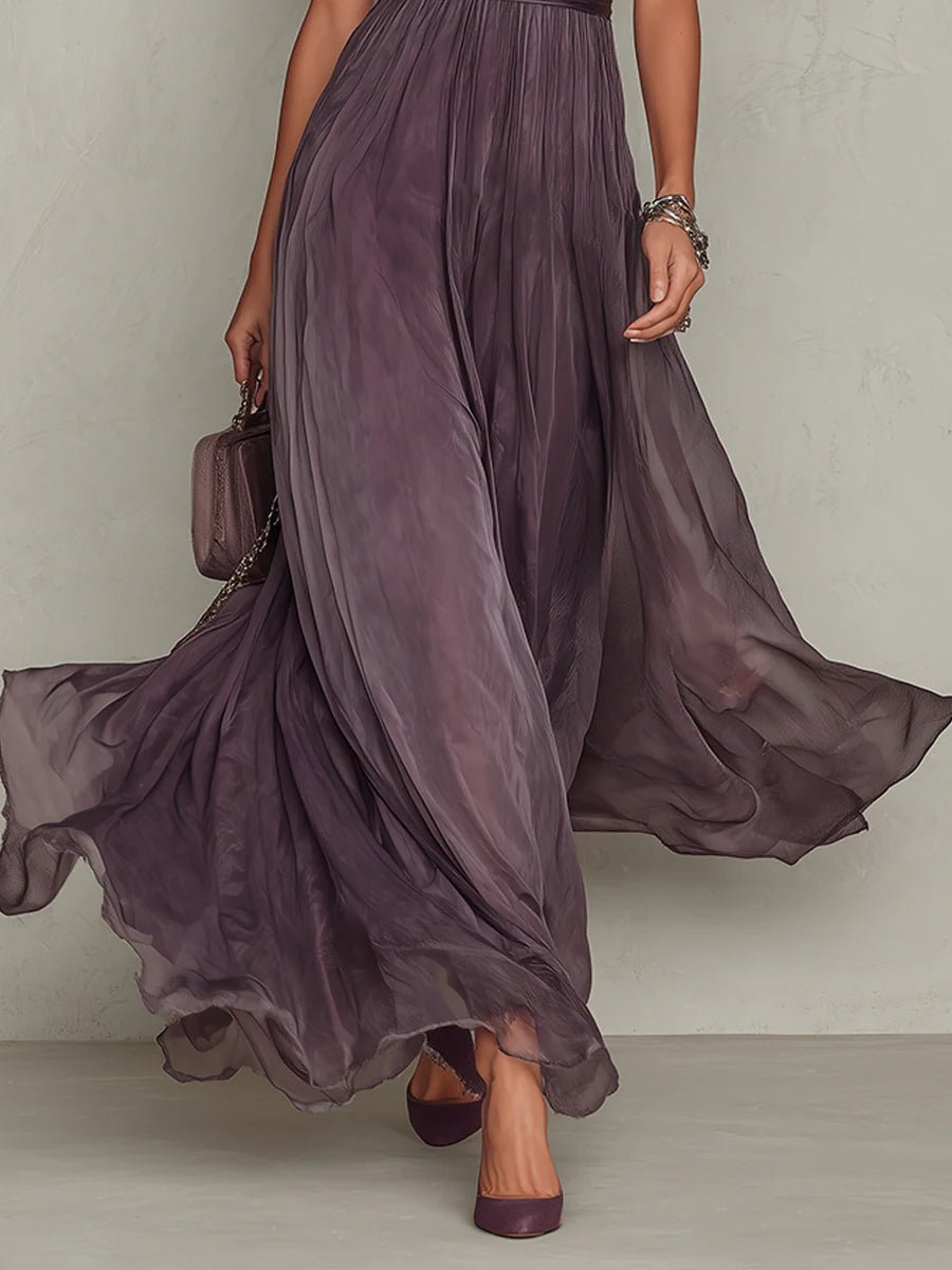 Valentine | Keyhole Neckline Maxi Dress – Wells & Rose