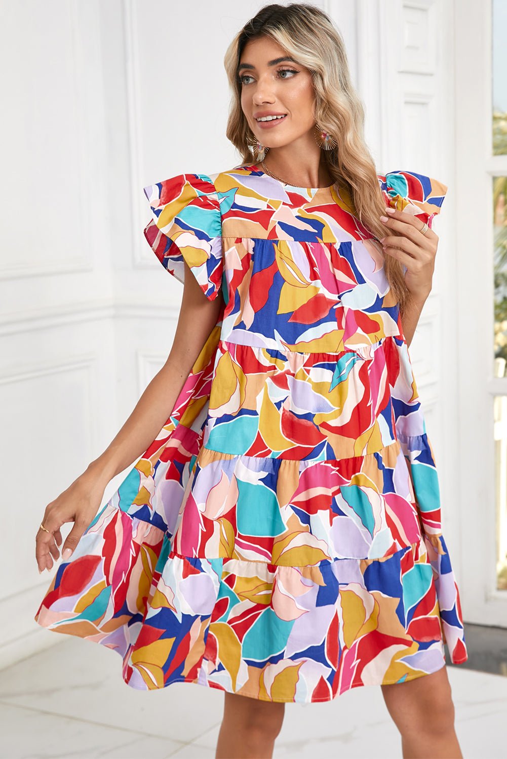 Romy | Boho Summer Dress with Flared Sleeves