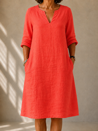 Maya | Straight-Cut Dress